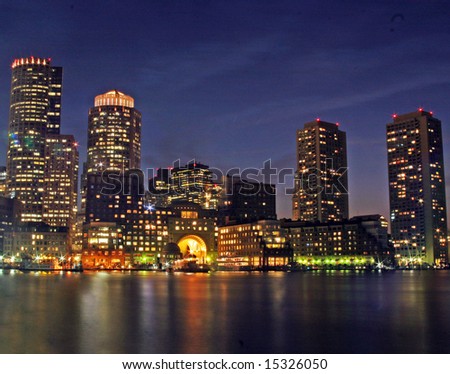 stock photo : Boston skyline