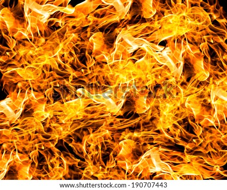 Burn. Abstract fire flames background