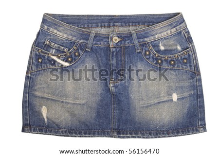 Sexy Skirts on Sexy Jeans Skirt Stock Photo 56156470 Shutterstock