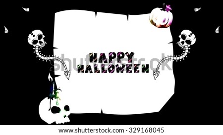Very high resolution ultra high definition Halloween image