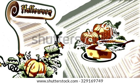 Very high detail ultra high definition Halloween image