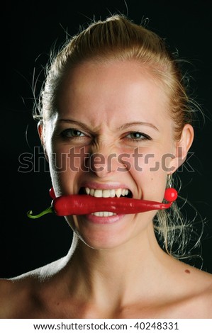 Pepper In Teeth