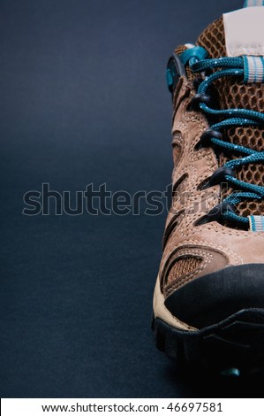 athletic shoes for tourism and recreation. Theme Travel
