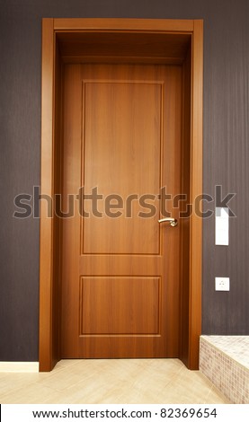door in the room