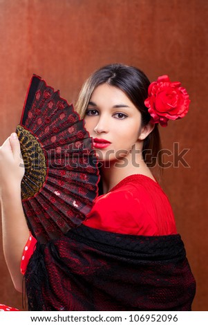 Flamenco Dancer Hair