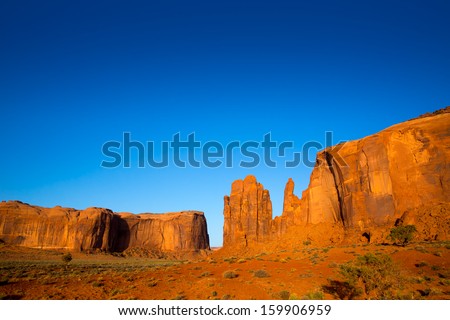 Monument Valley Rain God Mesa National Park Utah