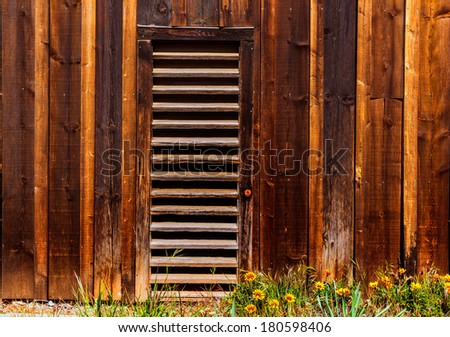 California old far west wooden textures in USA