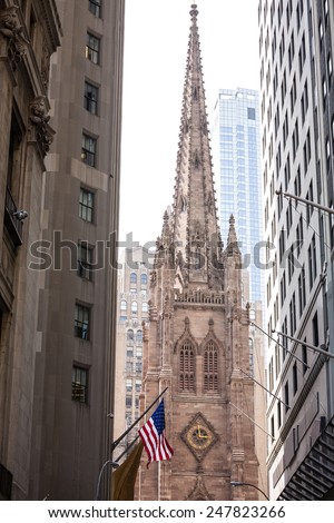 Trinity Church Manhattan New York City US