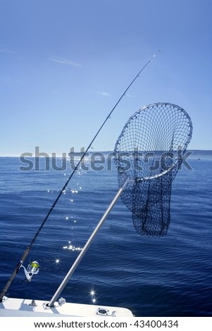 blue sea slug pet. fishing net boat.