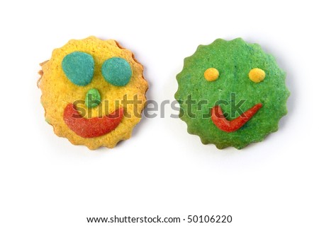 funny smiley faces. stock photo : funny smiley