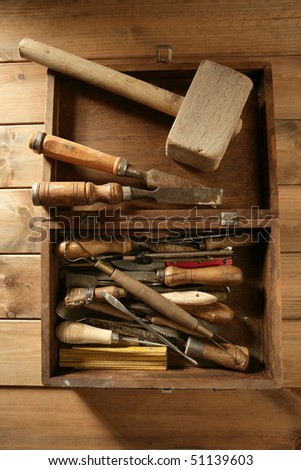 Craftsman Tool Box. wooden craftsman toolbox