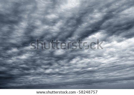 stormy clouds cloudscape dark gray cloudy winter day