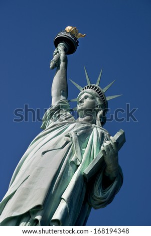 Statue of Liberty in New York.