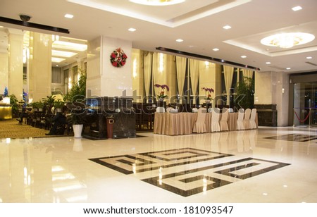 Luxury lobby