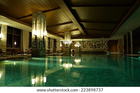 Luxury swimming pool Luxury swimming pool