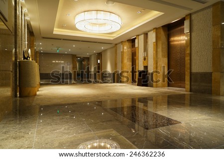 Interior of Hotel corridor