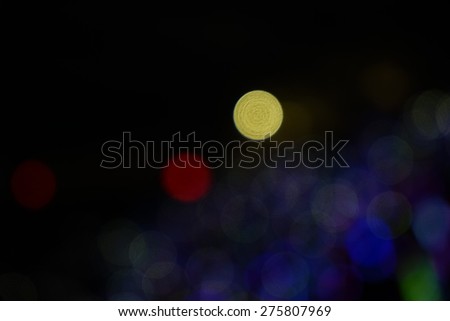 Beautiful bokeh and vocal concert background