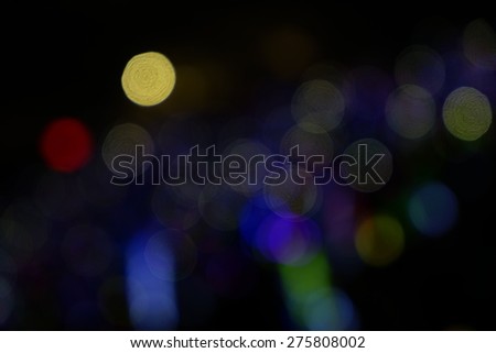 Beautiful bokeh and vocal concert background
