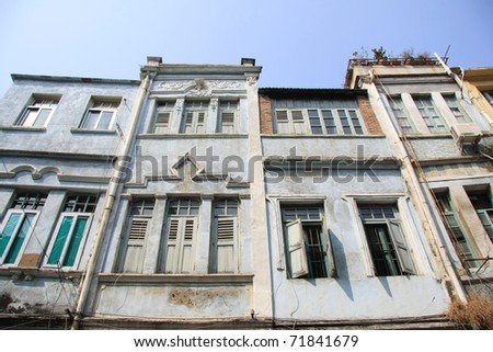 Old window in Xiamen,China.