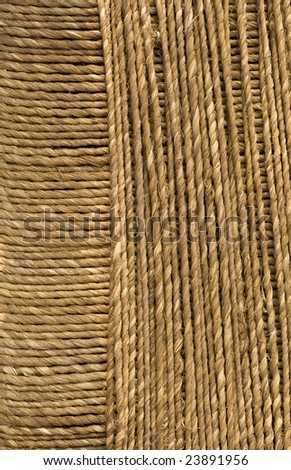 grass rope background with menu bar or banner space
