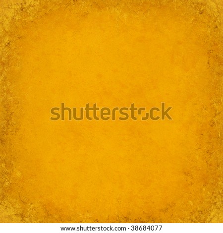 sunshine yellow textured background with grunge frame