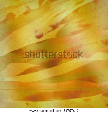 honey flow abstract on paper textured background
