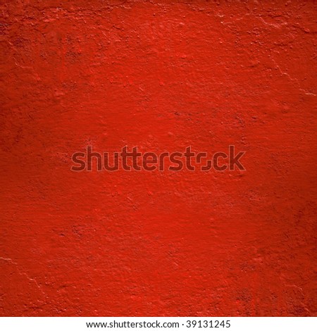 red gloss painted wall