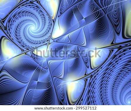Design made of colorful fractal turbulence to serve as backdrop for projects related to fantasy, dreams, creativity, imagination and art.