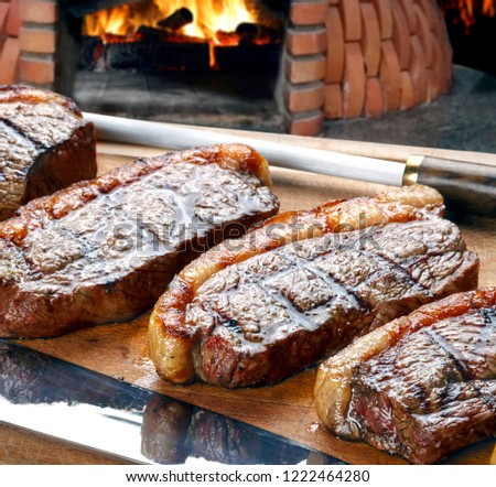 Grilled picanha, traditional Brazilian cut!