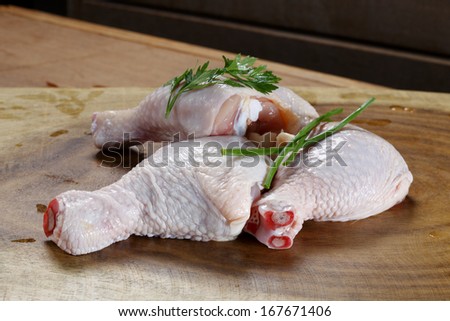 raw  chicken thigh