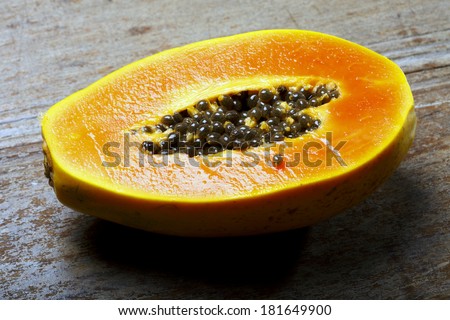 Papaya juice
