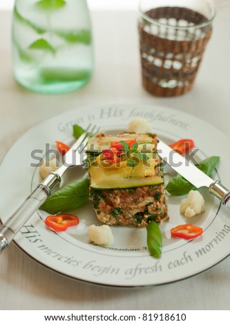 Raw Food Lasagna