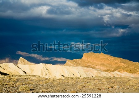 Desert View from Zabriskie Point in Death Valley