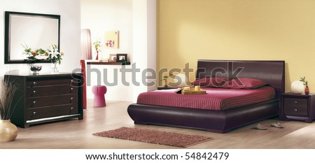 Bedroom Interiors Stock Photo 54842479 : Shutterstock