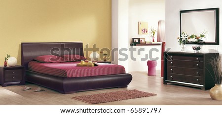 Classic Bedroom Interiors Stock Photo 65891797 : Shutte