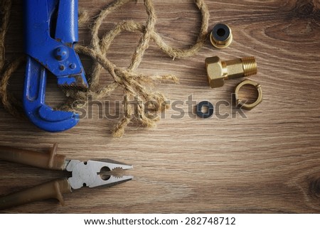 background for letters wood tools