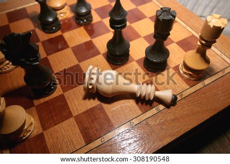 Chess checkmate combination