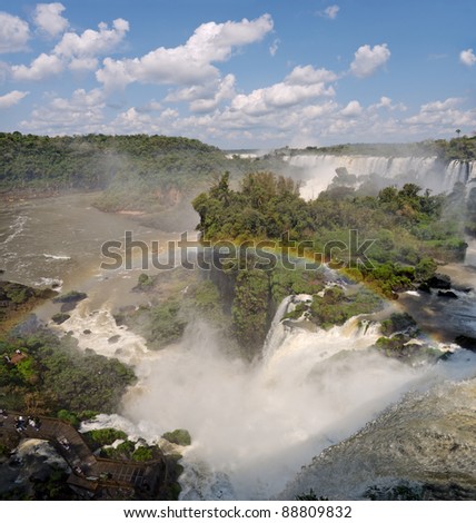 Iguazu Falls, UNESCO World Heritage Sites, and a New 7 Wonders of the world