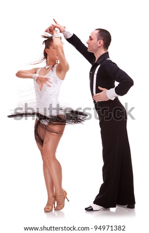 Couples Dancing Salsa