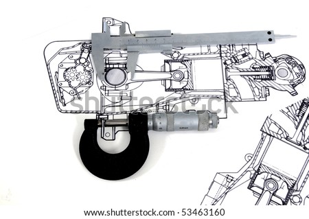 Sketch Of Micrometer