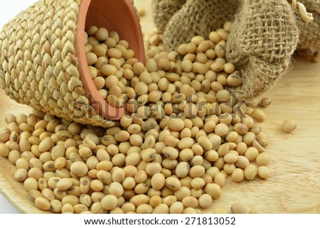 Soybean best for healthy. Used for cooking and healthy menu. Or soy milk is delicious