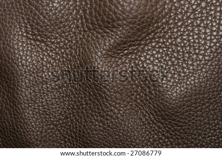 Brown leather thick leather for furniture production