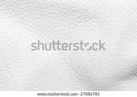 white leather  for furniture production
