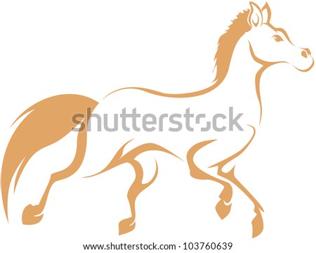 Creative Horse Illustration