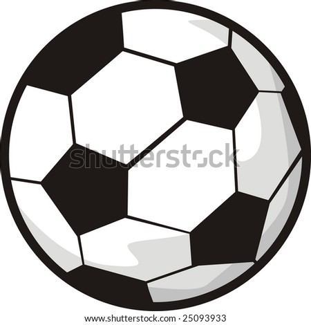 football ball cartoon. stock vector : Cartoon Soccer