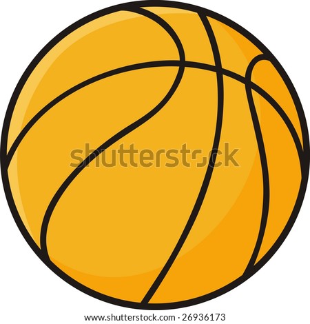 Basketball Cartoon Stock Vector Illustration 26936173 : Shutterstock