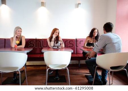 stock images women. stock photo : Women is sitting