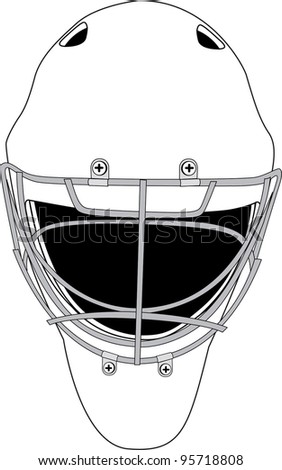 Goalie Mask Outline