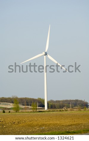 Wind turbine - near Bowling Green, Ohio