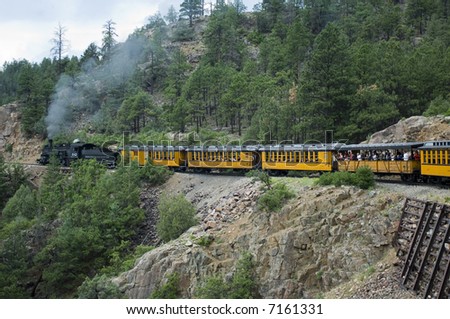Durango & Silverton Narrow Gauge Railroad - engine 482 - 2-8-2 Mikado Type - Colorado